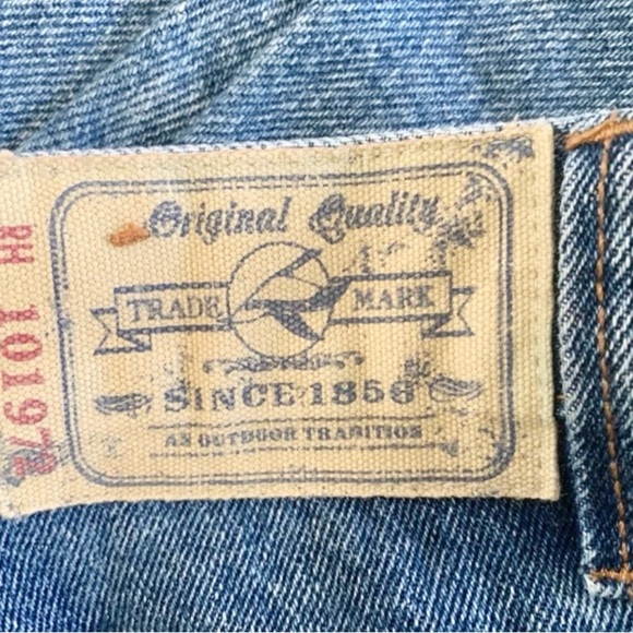 Redhead blue jean shorts men size 40 denim - Picture 3 of 4